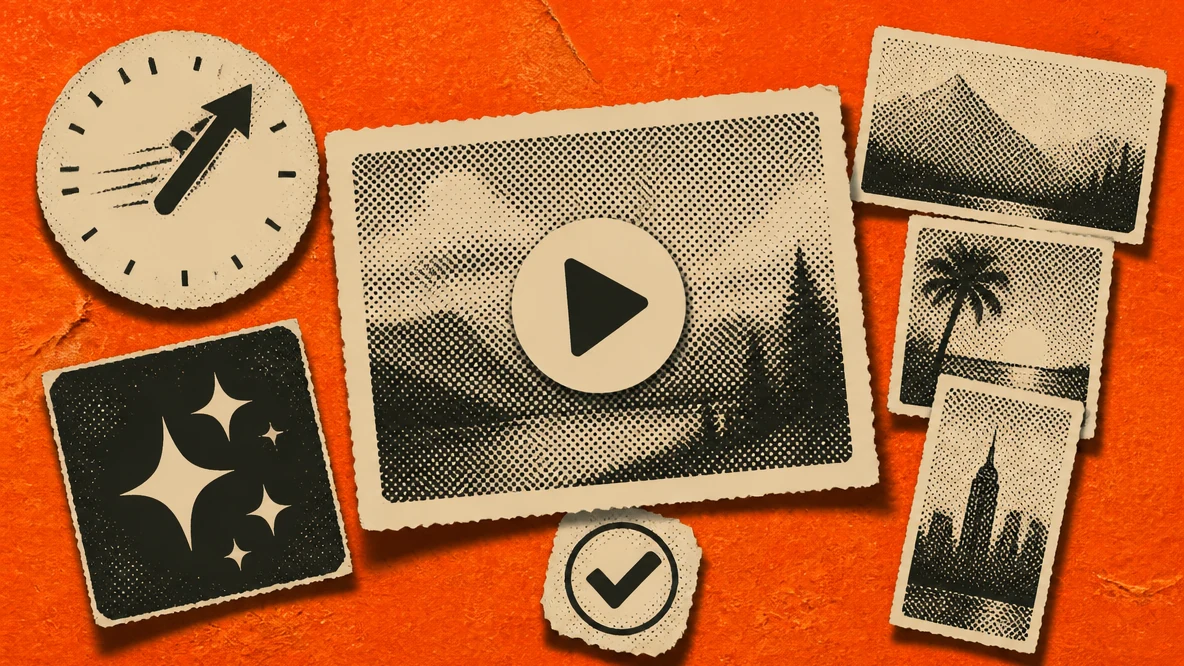 Key factors for choosing a promo video maker — speed, AI capabilities, multi-platform export, and watermark-free downloads.